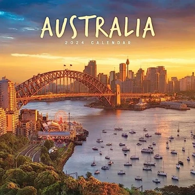 Abbildung von Australia Australien 2024 12 Monatskalender: Original Carousel Kalender [Mehrsprachig] [Kalender] (Wall Kalender)