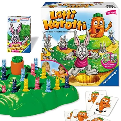 Abbildung von Ravensburger Lotti Karotti Brettspiel für Kinder und Erwachsene