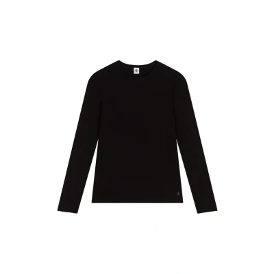 Abbildung von Petit Bateau Iconique Cocotte Langarmshirt, Damen, Größe: 34, Black