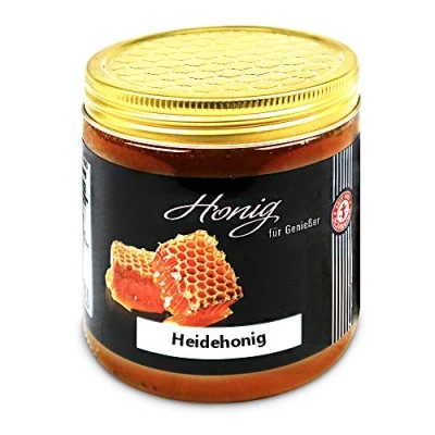 Abbildung von Schrader Heidehonig aromatischer Honig keine Zugabe von Nicht EU 500g