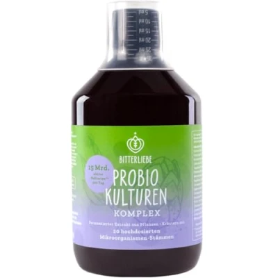 Abbildung von BitterLiebe Bitter Probio Kulturen Komplex Monatspackung 500 ml