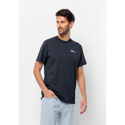Abbildung von Jack Wolfskin Essential T M Tshirt print, Herren, Größe: Large, Night blue