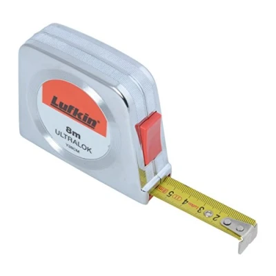 Abbildung von Crescent Lufkin Y38CM (T0060403804) 8m/19mm Ultralok Maßband mit Verchromtes Kunststoffgehäuse
