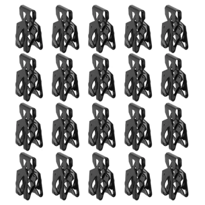 Abbildung von SG Store 20 Stück Kofferraumverkleidung Verkleidung Clips Ersatzteil 1490222 Kompatibel mit Ford Fiesta Focus C Max Schwarz
