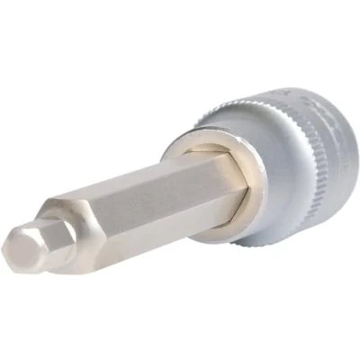 Abbildung von KS Tools 911.1326 E 1/2 Bit Stecknuss Innensechskant, Lang, 6 mm