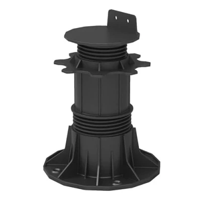 Abbildung von ECOTRAVERS Stelzlager höhenverstellbar Terrassenlager zu den Balken ETL 140 220 mm