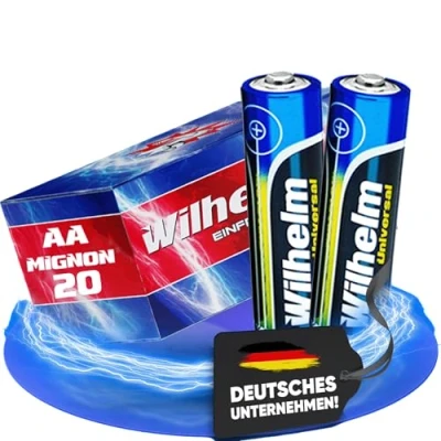 Abbildung von Wilhelm 20 AA Mignon Universal Alkaline Batterien im Shrink LR6