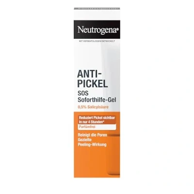 Abbildung von Neutrogena Anti Pickel SOS Soforthilfe Gel, Bei Pickeln und Hautunreinheiten, 15 ml