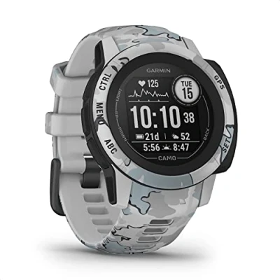 Abbildung von Garmin [renewed] Instinct 2S schlanke GPS Smartwatch mit bis zu 21 Tagen Akkulaufzeit, designt für schmale Handgelenke, über 40 Sport Apps, Smart Notifications, Schlafanalyse uvm [Generalüberholt]