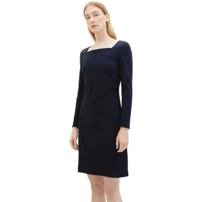 Abbildung von TOM Tailor Blusenkleid, Damen, Größe: 36, Sky captain blue
