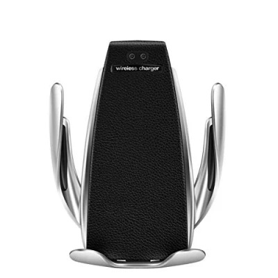 Abbildung von Wisam Qi Wireless Charger Handyhalterung Auto mit Ladefunktion, induktive KFZ Ladestation für iPhone Samsung Huawei LG