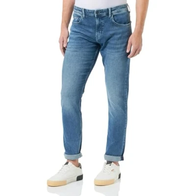 Abbildung von QS by s.Oliver Jeans Slim Fit, Herren, Größe: 30x34, Blau