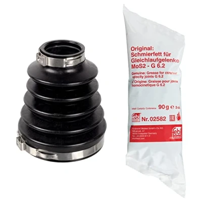 Abbildung von FEBI BILSTEIN 172817 Achsmanschette getriebeseitig, Vorderachse Thermoplast VOLKSWAGEN: Golf 6 Variant, Jetta 4, Beetle Schrägheck
