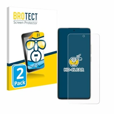Abbildung von BROTECT (2 Stück Schutzfolie für Xiaomi 14T Displayschutz Folie Ultra Klar