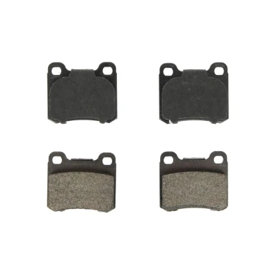 Abbildung von BOSCH 0 986 466 871 Bremsbelagsatz Low Metallic mit Anti Quietsch Blech, Montageanleitung MERCEDES BENZ: C Klasse Limousine, W124 Coupe