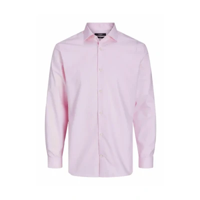 Abbildung von Jack &amp; Jones Premium Blaparker LS NOOS Hemd, Herren, Größe: Small, Pink nectar