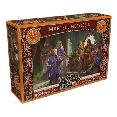 Abbildung von CMON, A Song of Ice &amp; Fire Helden von Haus Martell II, Erweiterung, Tabletop, 2 Spieler, Ab 14+ Jahren, 45 60 Minuten, Deutsch, Mehrsprachig