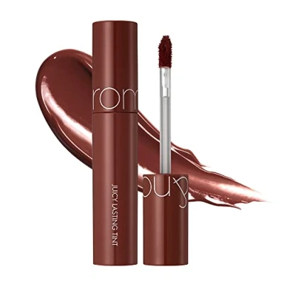 Abbildung von rom&amp;nd Juicy Lasting Tint 20 DARK COCONUTㅣGlossy Lip Stain, Leichter, Langanhaltender Lippenstift, glänzender Glanz, MLBB, Lifting gloss, k beautyㅣ5.5g, 0.20 oz