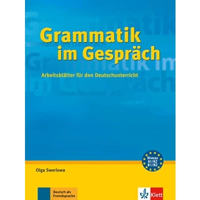 Abbildung von Grammatik im Gespräch: Arbeitsblätter für den Deutschunterricht