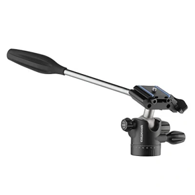 Abbildung von Cullmann Concept One OH2.5V Aluminium Hybrid Kugelkopf inkl. Schnellkupplungs System (Tragfähigkeit 5 kg, Höhe 9,5 cm)