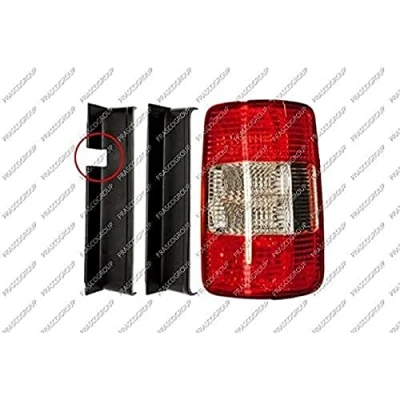 Abbildung von PRASCO VG9044153 Rückleuchte rechts weiß/rot ohne Lampenträger VOLKSWAGEN: Caddy 3 Kombi, Kastenwagen