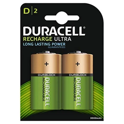 Abbildung von Duracell D Boy 3000mAh Rechargeable Battery 2er