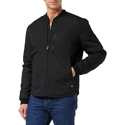 Abbildung von Edwin Herren Steath Bomber Bomberjacke, Schwarz (Black 8900), XXL