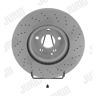 Abbildung von JURID 562567JC 1 Bremsscheibe 335 32 5 gelocht/innenbel. beschichtet mit Schrauben MERCEDES BENZ: S Klasse Limousine