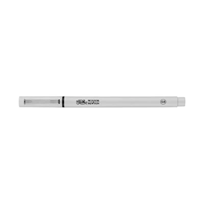 Abbildung von Winsor &amp; Newton 7001022 Fineliner, Pigment Liner für exakte Linien und Outlines, hohe Qualität, Pigmenttinte, dokumentenecht, lichtbeständig Linenbreite, 0,8 mm, Schwarz