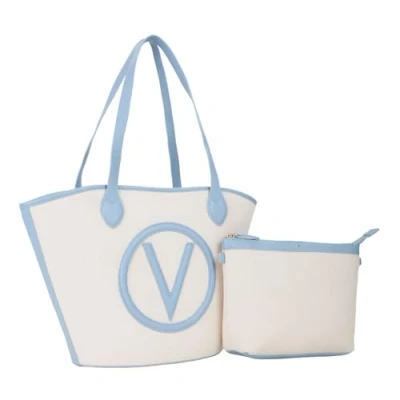 Abbildung von Valentino Bags Covent SET Shopping Bag, Damen, Größe: One Size, Naturale/azzurro