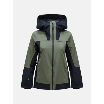 Abbildung von Peak Performance Women Rider Tech Insulated Jacket Damen Ski jacke Pine Needle M