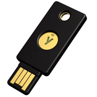 Abbildung von Yubico Yubikey 5 NFC FIPS 140 2 validiert, Multi Protokoll FIDO2/WebAuthn, FIDO U2F, OTP, Oath TOTP, HOTP, Smartcard (PIV) und OpenPGP
