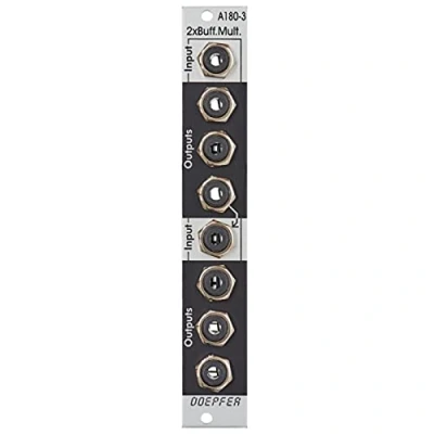Abbildung von Doepfer A 180 3 Dual Buffered Multiples Multiple Modular Synthesizer