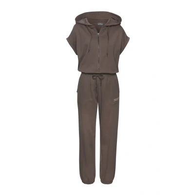 Abbildung von Venice Beach Overall, aus Jerseyware, kurzärmliger Jumpsuit mit Taschen