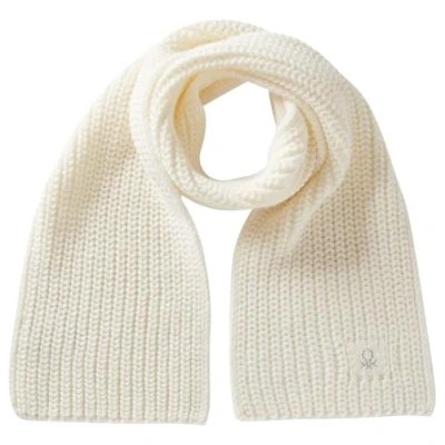 Abbildung von United Colors of Benetton Mädchen SCIARPA IN Maglia 105HCU006 Schal, Bianco, M
