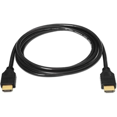 Abbildung von Levitantes HDMI Kabel mit hoher Geschwindigkeit, HEC, 1 m, für TV und Monitor, Full HD, Schwarz