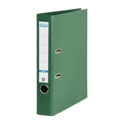 Abbildung von Elba Premium Akten Ordner A4, smart Pro plus, 5 cm schmal, Kunststoff Ordner, grün, 10 Stück