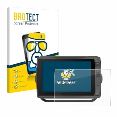 Abbildung von BROTECT Schutzglas für Garmin ECHOMAP Ultra 102sv Schutzfolie Panzer Folie Glas [Extrem Kratzfest 9H, Anti Fingerprint, Transparent]
