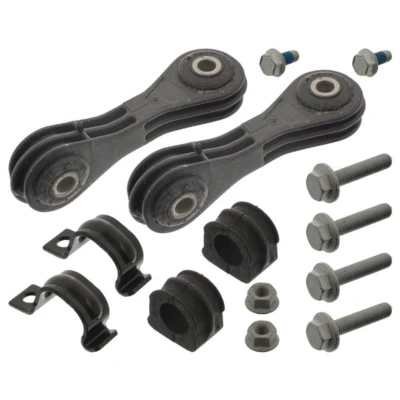 Abbildung von FEBI BILSTEIN 40089 Reparatursatz, Stabilisatorlager Vorderachse links, rechts mit Koppelstange VOLKSWAGEN: Golf 4 Variant kfzteile,