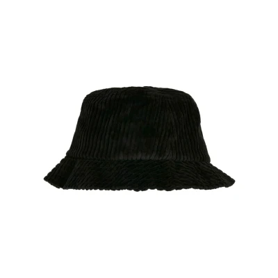 Abbildung von Flexfit BIG Corduroy Bucket Hut, Herren, Größe: One Size, Black