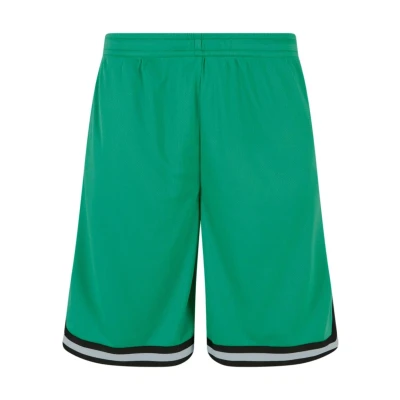 Abbildung von Urban Classics Stripes Shorts, Herren, Größe: Large, Ferngreen black white