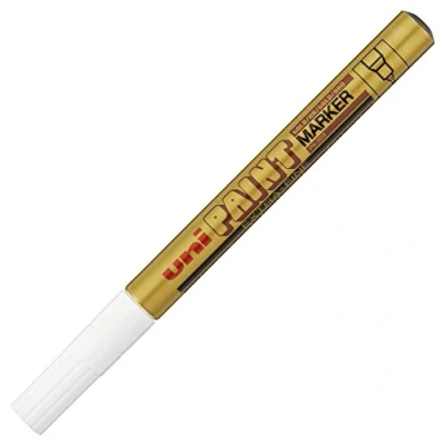 Abbildung von Uni Ball Lackmarker PX 203 0,8 gold