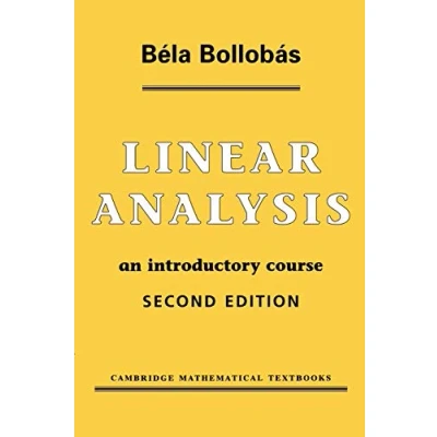 Abbildung von Linear Analysis 2ed: An Introductory Course (Cambridge Mathematical Textbooks)