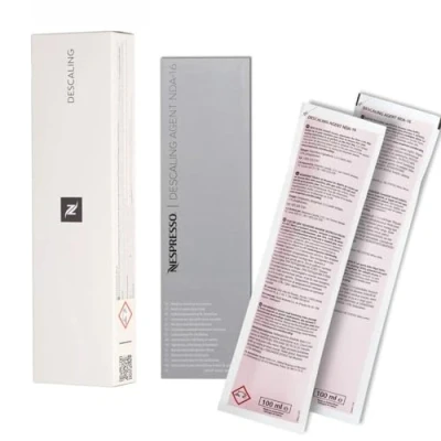 Abbildung von Nespresso Reinigungs Set und Entkalkerset NDA 16 2er Pack (je100ml)