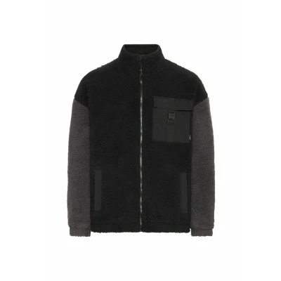 Abbildung von Indicode Jeans Fleecejacke, Herren, Größe: Large, Black