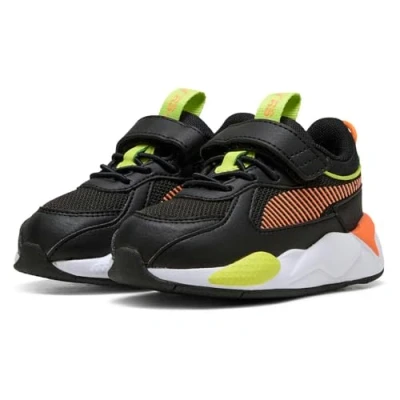 Abbildung von Puma RS X Sneakers Babys Schuhe Black/Orange Glo Größe: 25