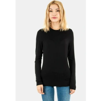 Abbildung von ICHI IHPHILUCA LS2 T Shirt 20117290, Größe:XXL, Farbe:Black (194008)
