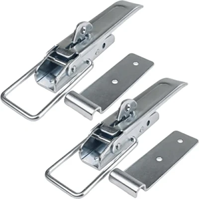 Abbildung von Safetytex Exzenterverschluss Spannverschluss Bordwandverschluss Verzinkt Anhänder Zubehör 210 mm Verschluss Sicherung Hebelverschluss Kistenverschluss (2 Stück)