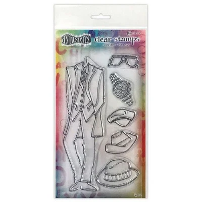 Abbildung von Ranger Dylusions Couture Clear Stamps A Day At The Races