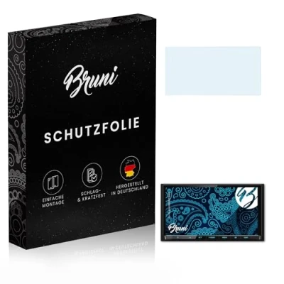 Abbildung von Bruni Schutzfolie kompatibel mit Kenwood DMX8021DABS Folie, glasklare Displayschutzfolie (2X)